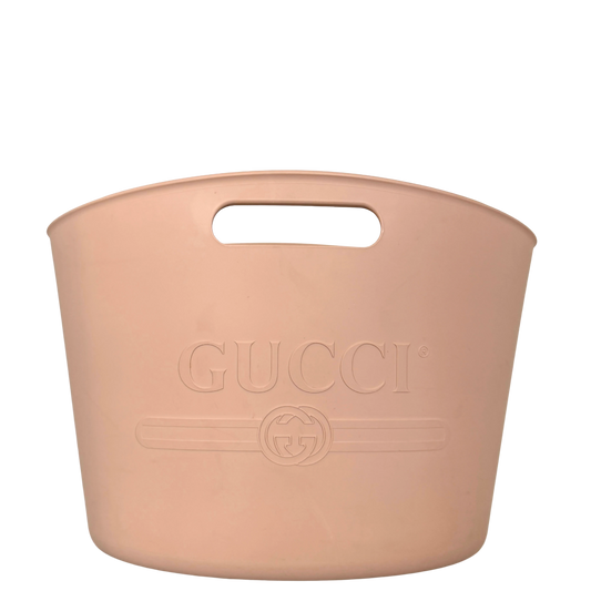Gucci Rubber Tote Bag Rosa / sehr gut Gucci