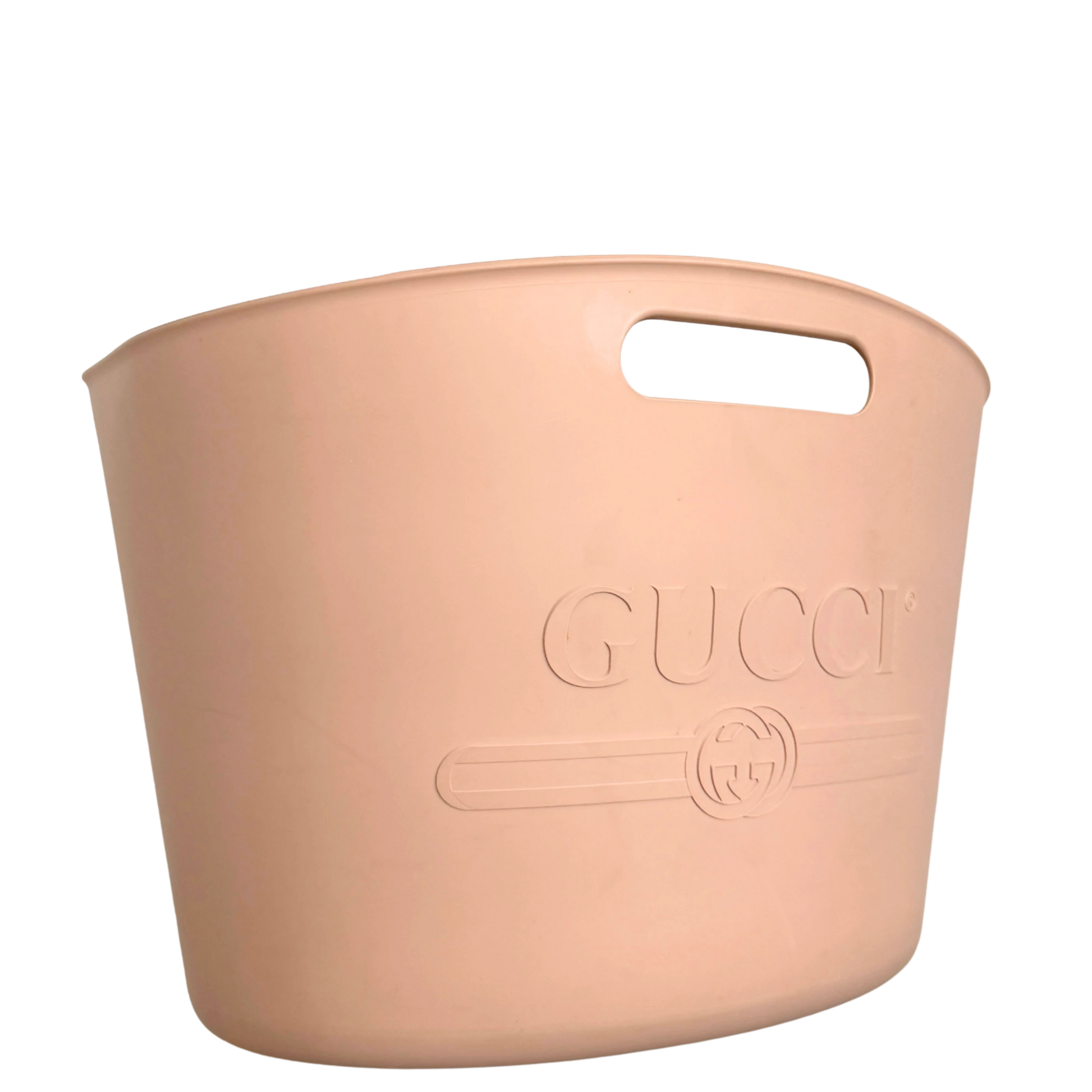 Gucci Rubber Tote Bag Rosa / sehr gut Gucci