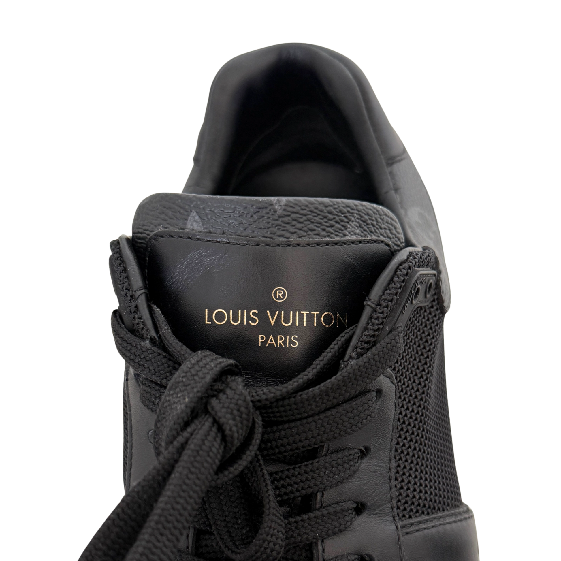 Louis Vuitton Run Away Sneaker Größe 38,5 Schwarz Fullset / sehr gut Louis Vuitton