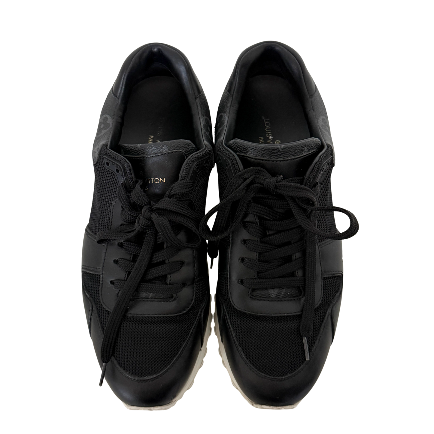 Louis Vuitton Run Away Sneaker Größe 38,5 Schwarz Fullset / sehr gut Louis Vuitton