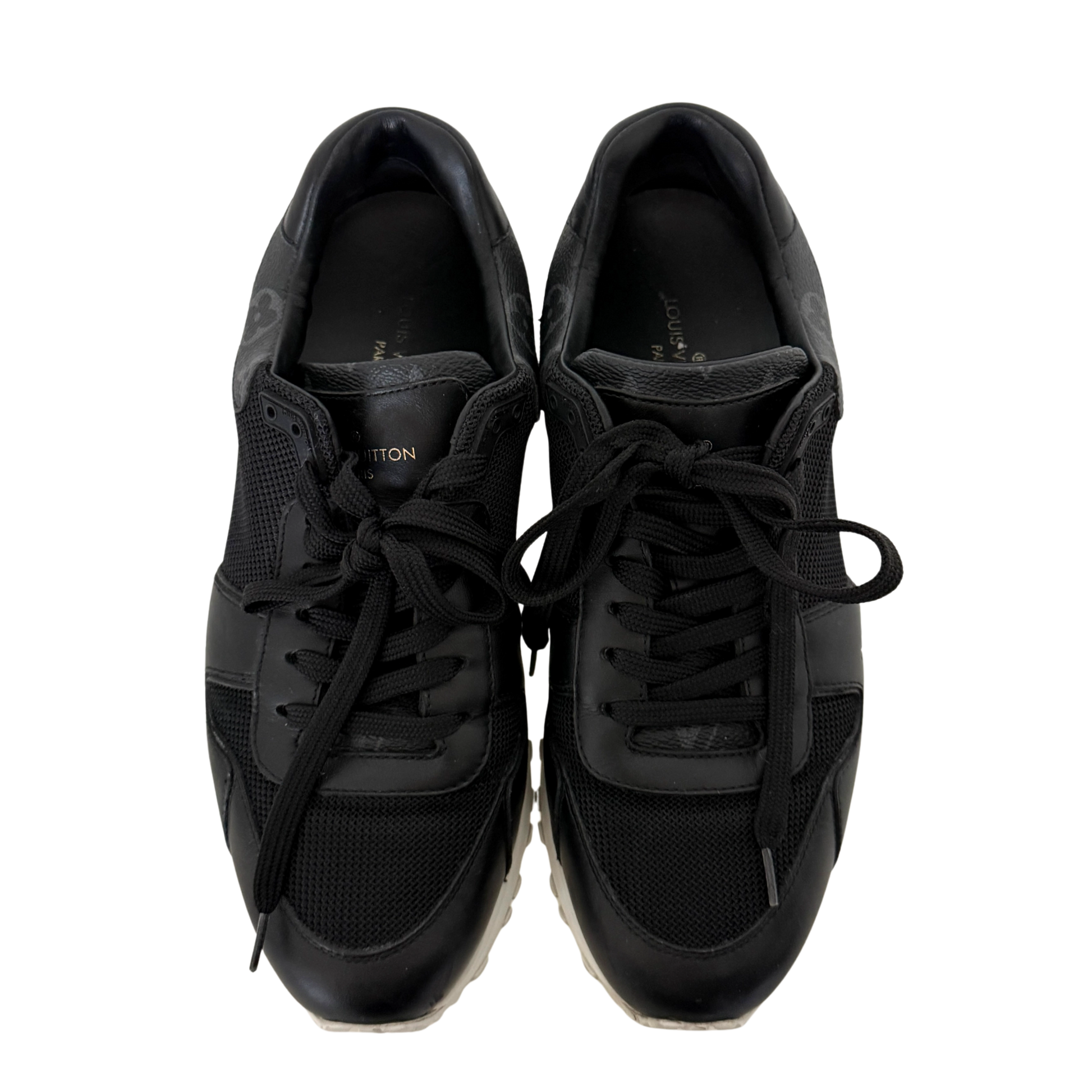 Louis Vuitton Run Away Sneaker Größe 38,5 Schwarz Fullset / sehr gut Louis Vuitton