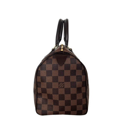 Louis Vuitton Speedy 25 Damier Ebene N41365 Fullset Braun / neuwertig Louis Vuitton