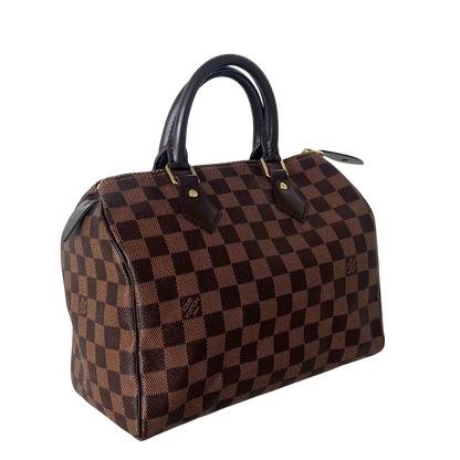 Louis Vuitton Speedy 25 Damier Ebene N41365 Fullset Braun / neuwertig Louis Vuitton