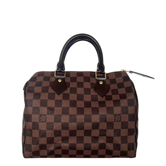 Louis Vuitton Speedy 25 Damier Ebene N41365 Fullset Braun / neuwertig Louis Vuitton