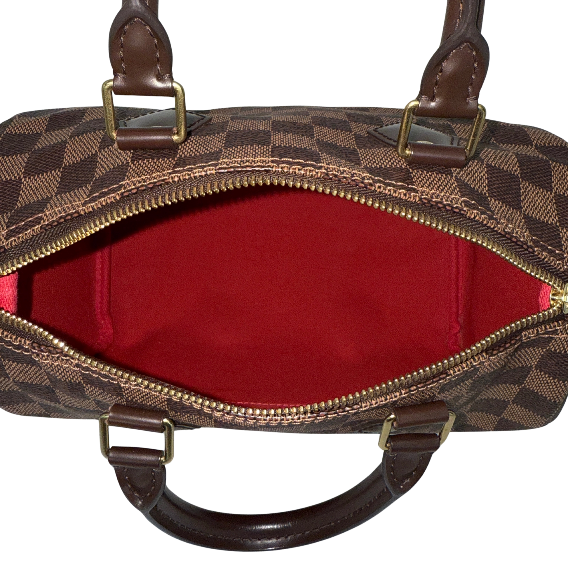 Louis Vuitton Speedy 25 Damier Ebene N41365 Fullset Braun / neuwertig Louis Vuitton