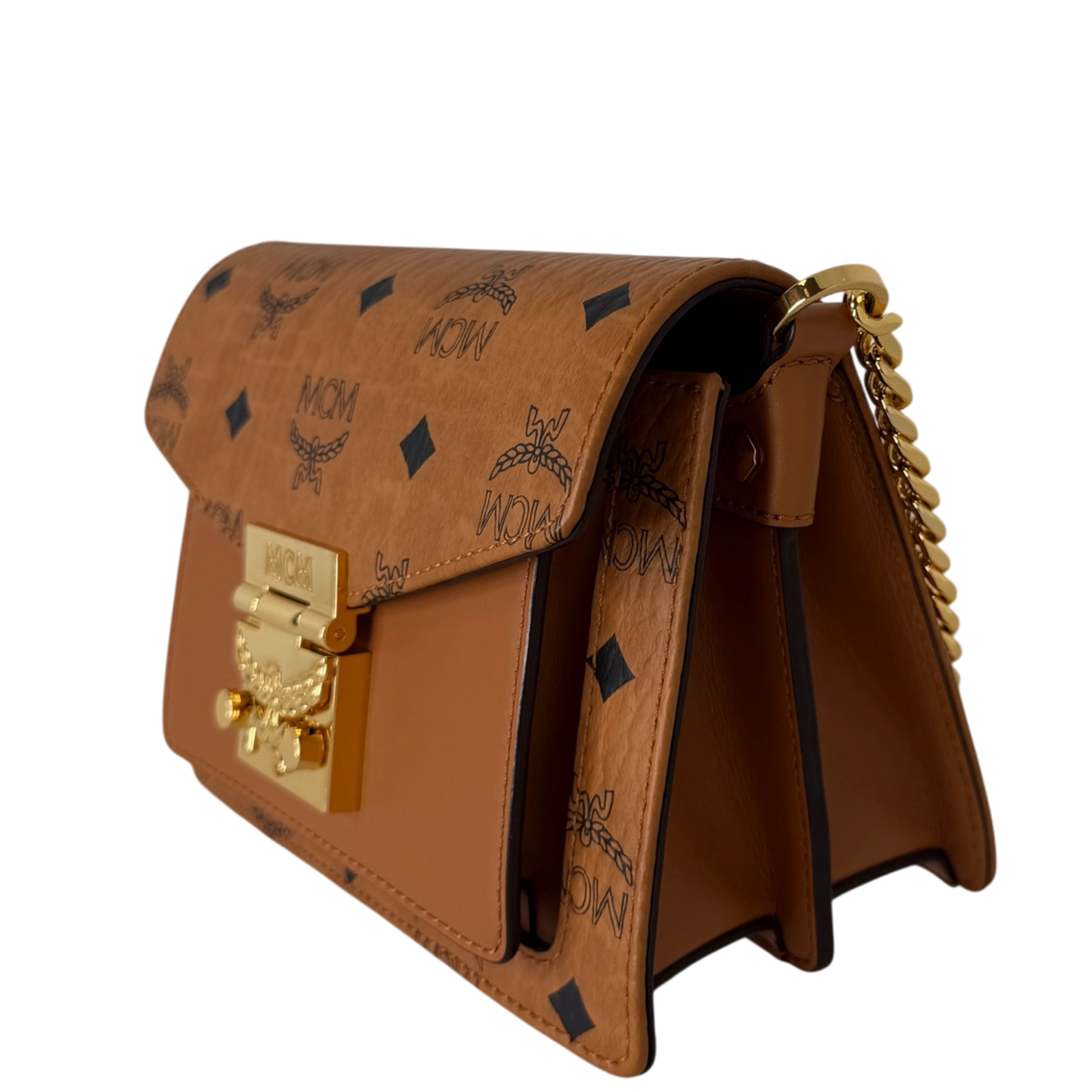 MCM Patricia Crossbody-Tasche in Visetos / neuwertig MCM