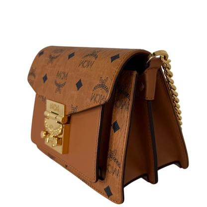MCM Patricia Crossbody-Tasche in Visetos / neuwertig MCM