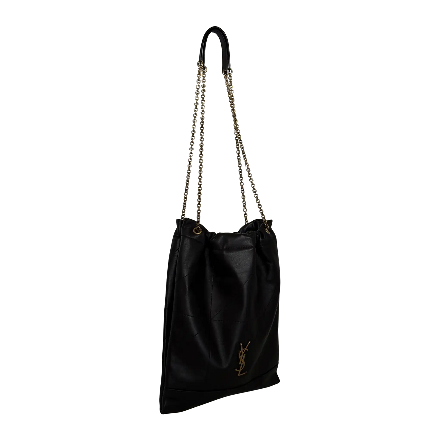 Saint Laurent Jamie Pochon aus Lammleder Schwarz / sehr gut Saint Laurent