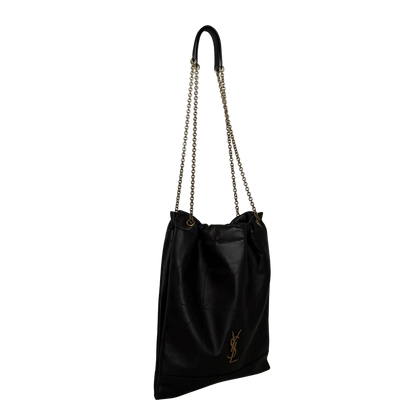 Saint Laurent Jamie Pochon aus Lammleder Schwarz / sehr gut Saint Laurent