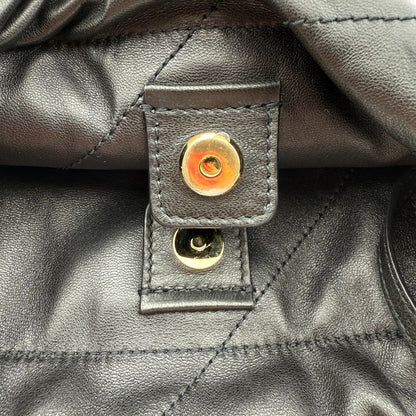 Saint Laurent Jamie Pochon aus Lammleder Schwarz / sehr gut Saint Laurent