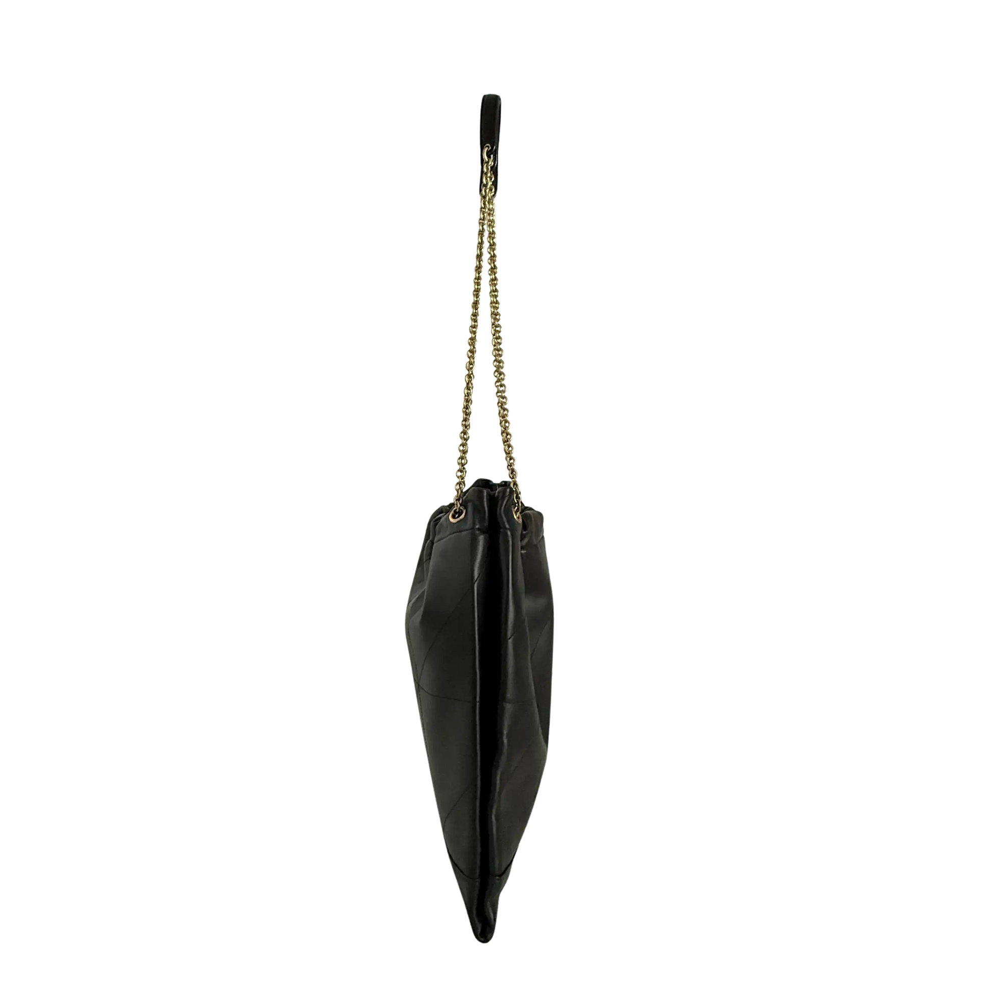 Saint Laurent Jamie Pochon aus Lammleder Schwarz / sehr gut Saint Laurent
