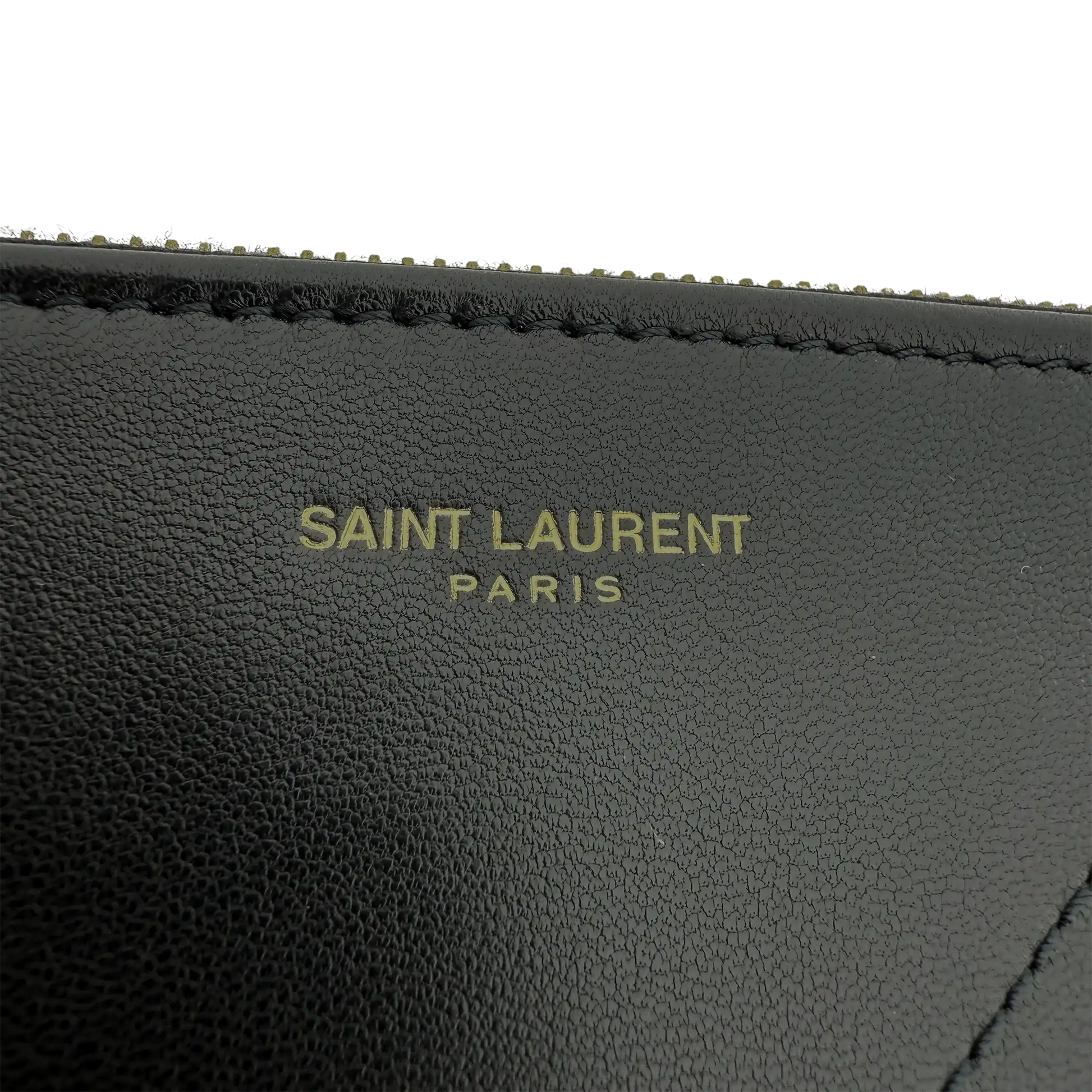 Saint Laurent Jamie Pochon aus Lammleder Schwarz / sehr gut Saint Laurent