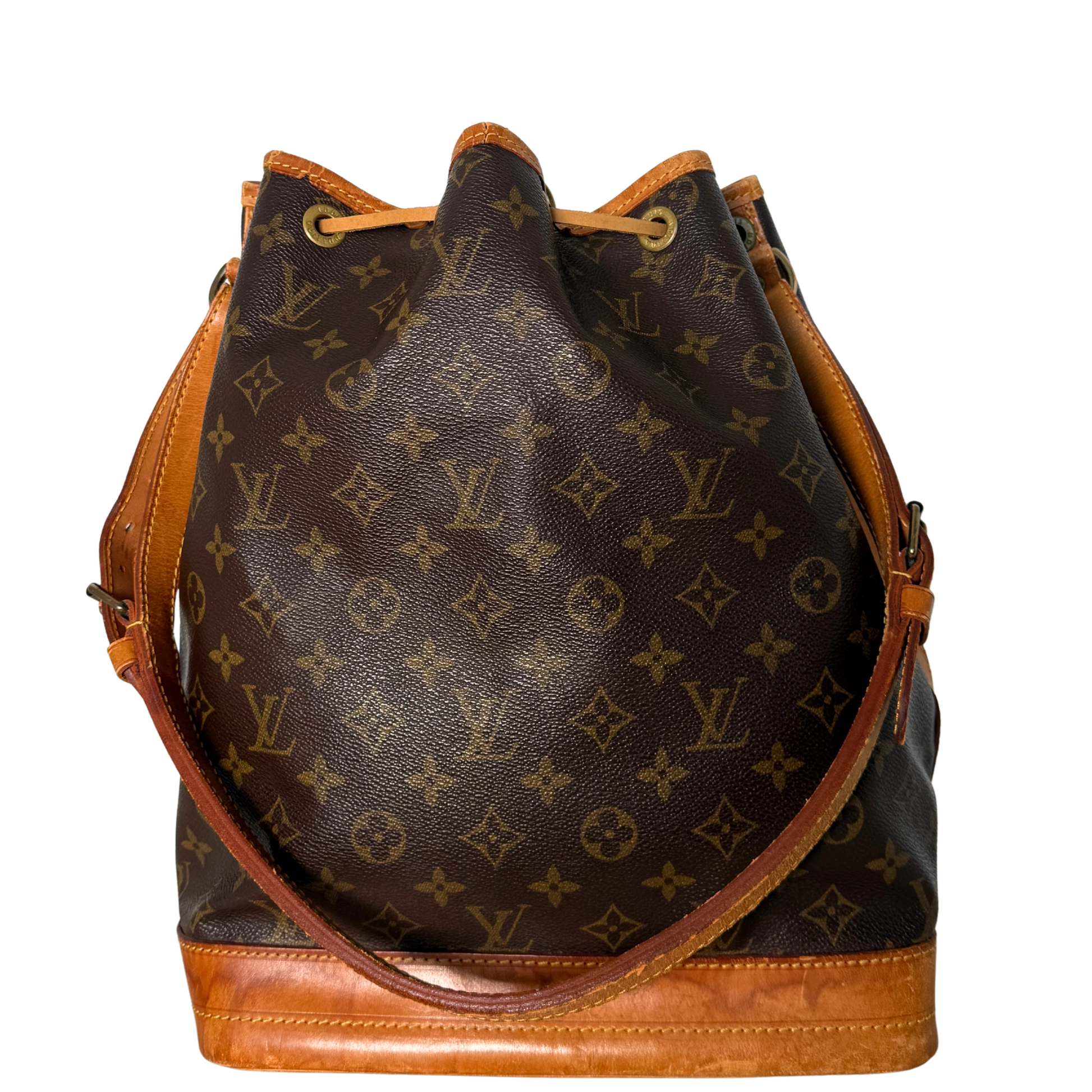 Louis Vuitton Grand Sac Noé Monogram Canvas Braun / gut Louis Vuitton