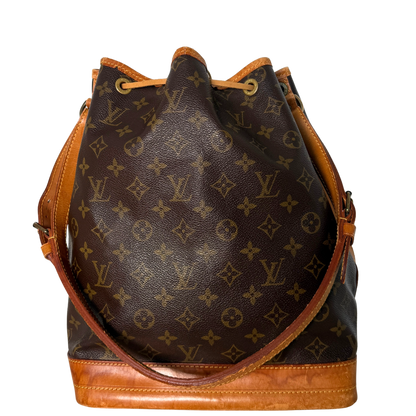 Louis Vuitton Grand Sac Noé Monogram Canvas Braun / gut Louis Vuitton