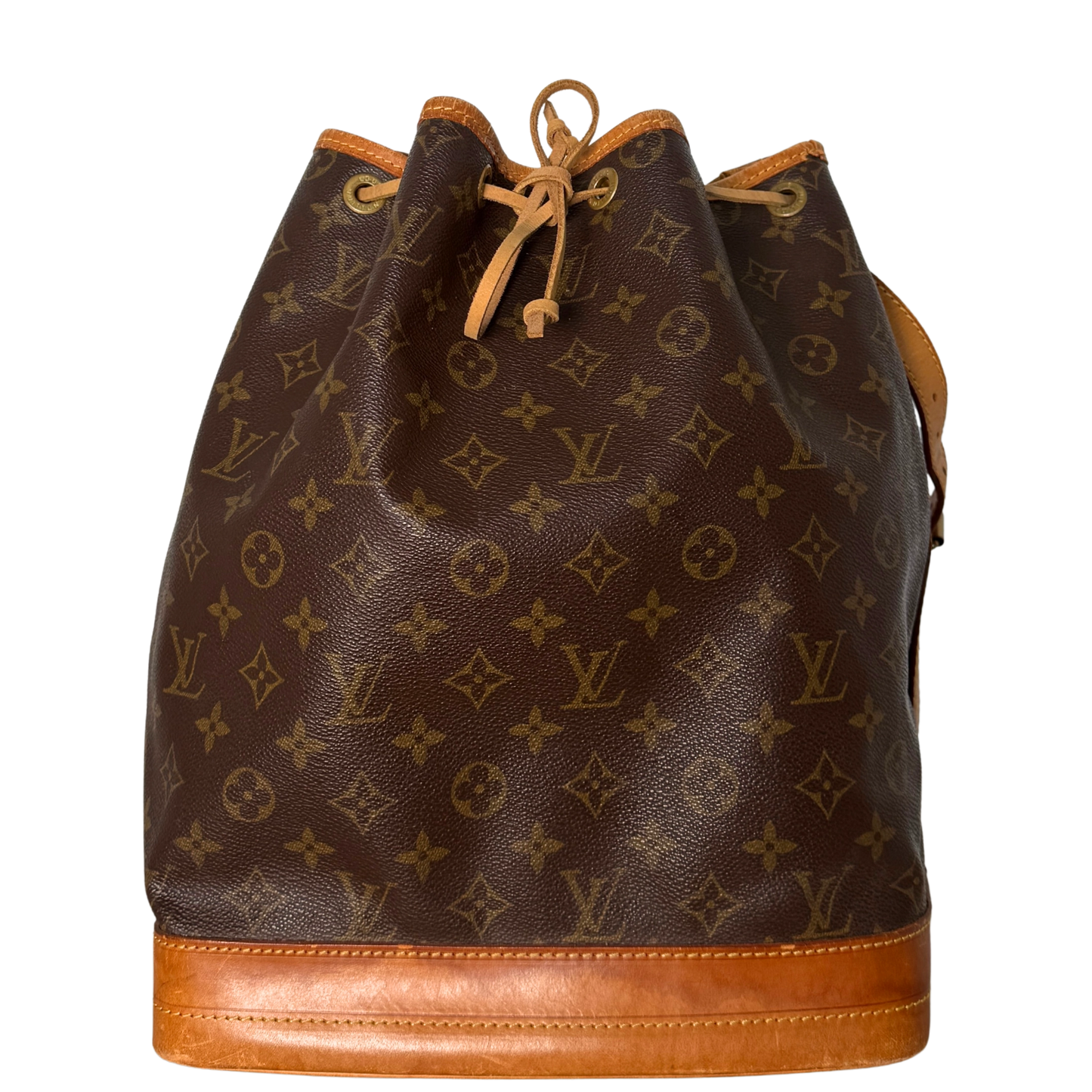 Louis Vuitton Grand Sac Noé Monogram Canvas Braun / gut Louis Vuitton