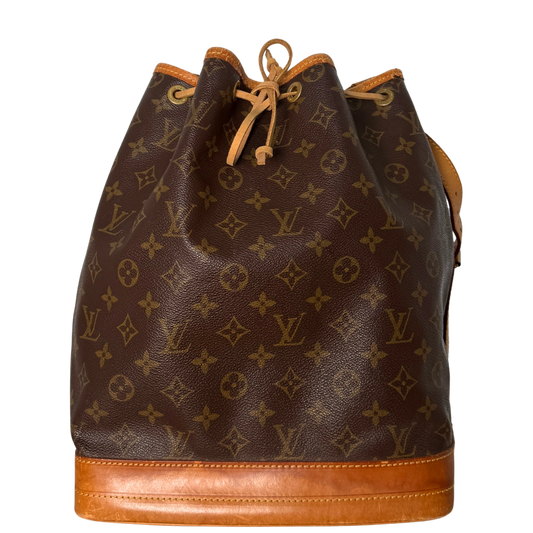 Louis Vuitton Grand Sac Noé Monogram Canvas Braun / gut Louis Vuitton
