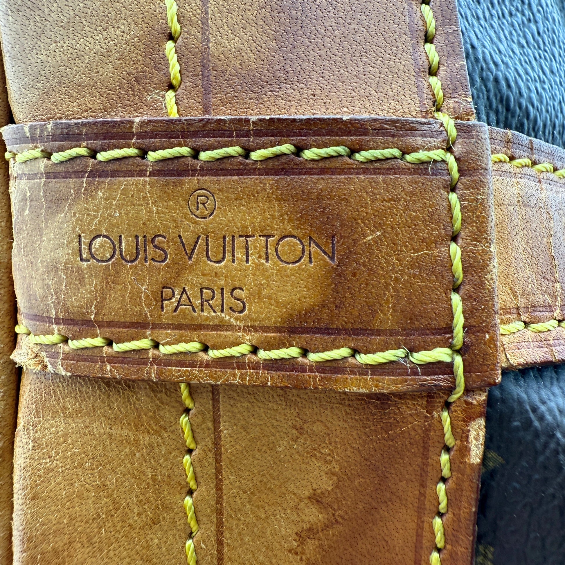 Louis Vuitton Grand Sac Noé Monogram Canvas Braun / gut Louis Vuitton