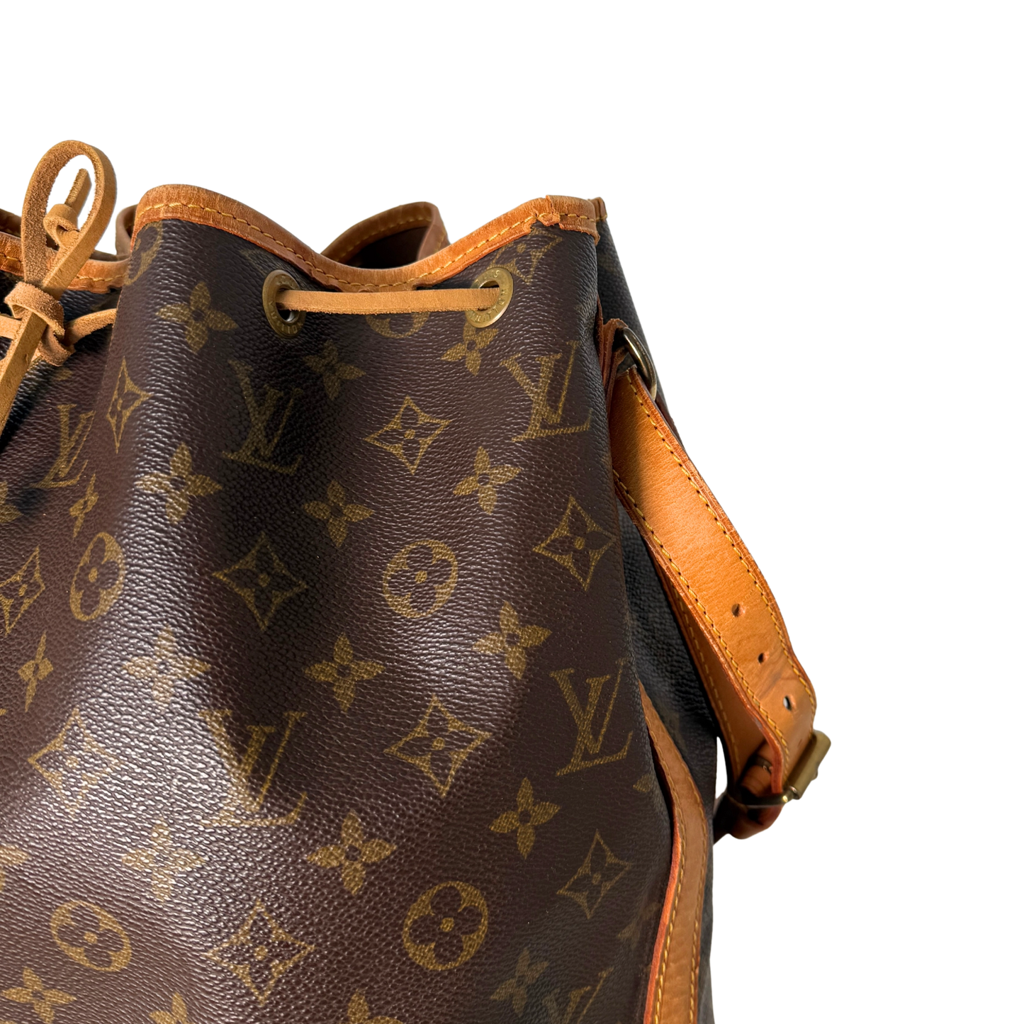 Louis Vuitton Grand Sac Noé Monogram Canvas Braun / gut Louis Vuitton