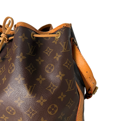 Louis Vuitton Grand Sac Noé Monogram Canvas Braun / gut Louis Vuitton