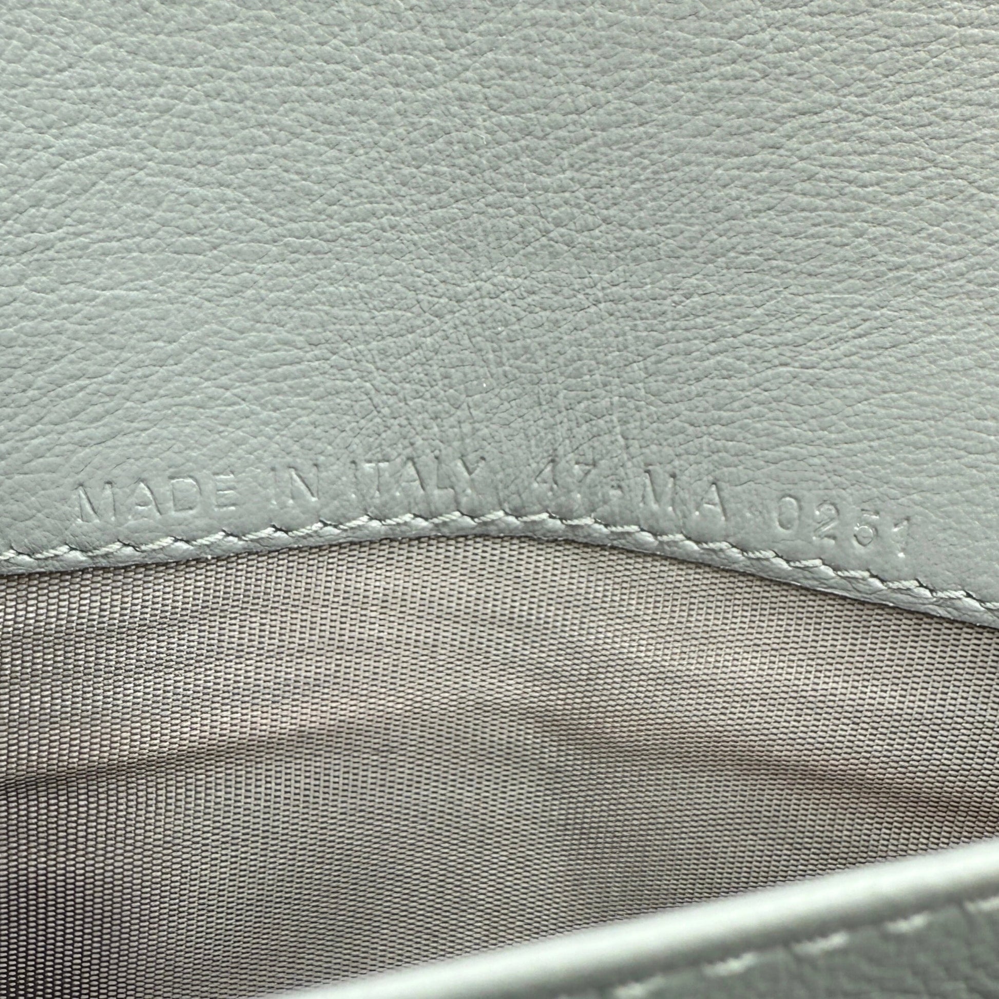 Dior kleine Saddle Pouch mit Kette Dior Oblique Jacquard Grau Fullset / neuwertig Dior