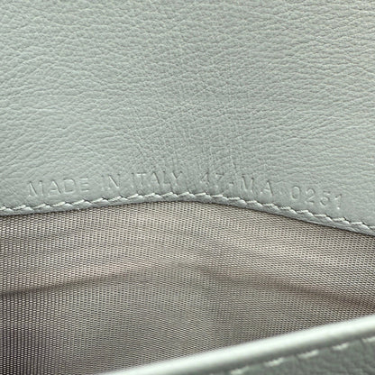 Dior kleine Saddle Pouch mit Kette Dior Oblique Jacquard Grau Fullset / neuwertig Dior