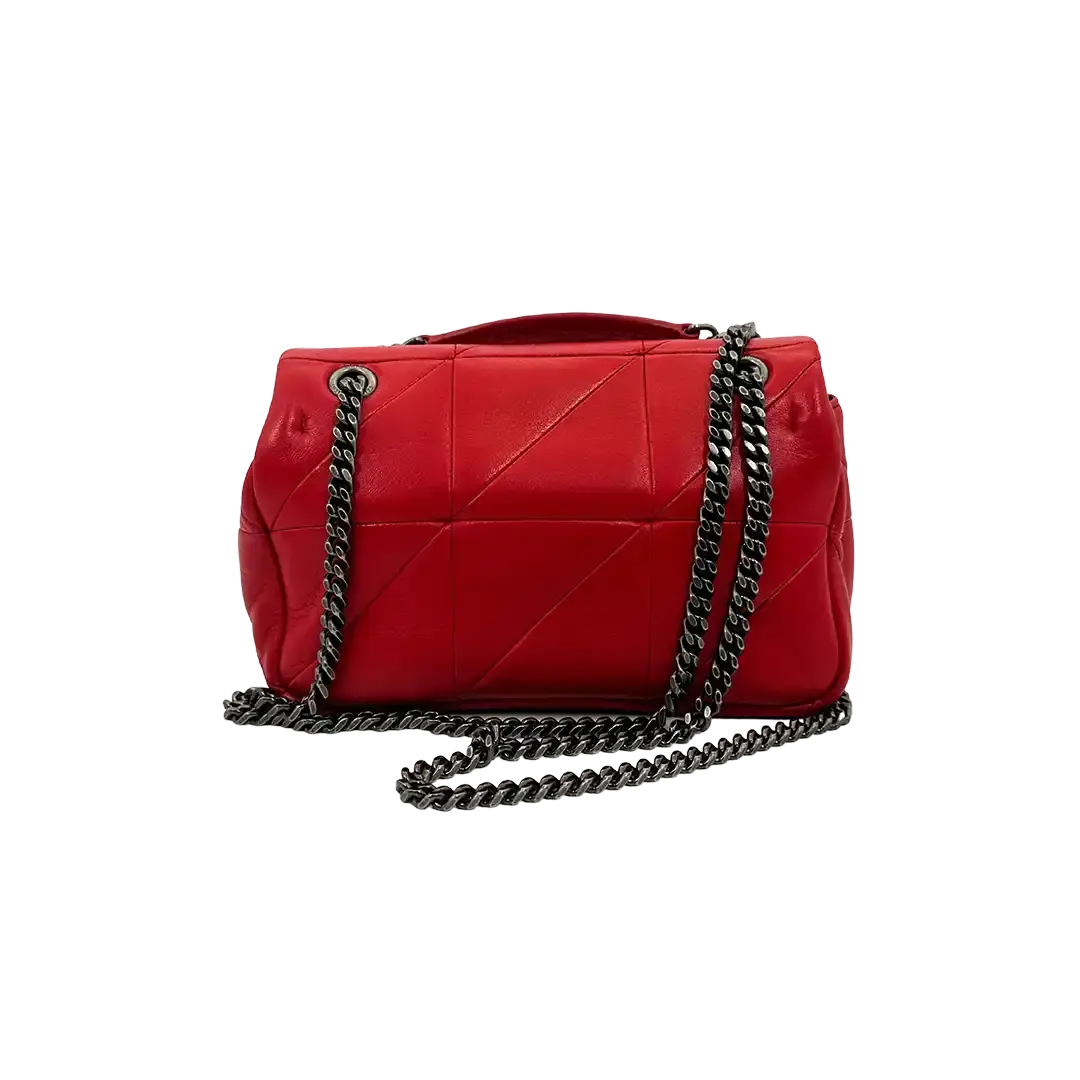 Saint Laurent Jamie Small Schultertasche Leder rot / gut Saint Laurent