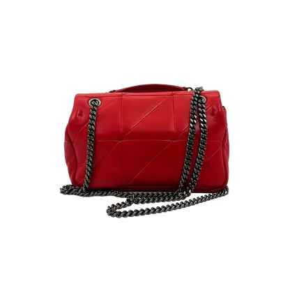 Saint Laurent Jamie Small Schultertasche Leder rot / gut Saint Laurent