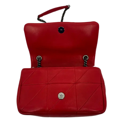 Saint Laurent Jamie Small Schultertasche Leder rot / gut Saint Laurent