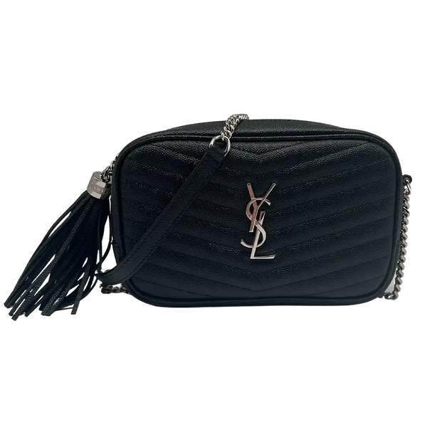 Ysl mini lou black hotsell