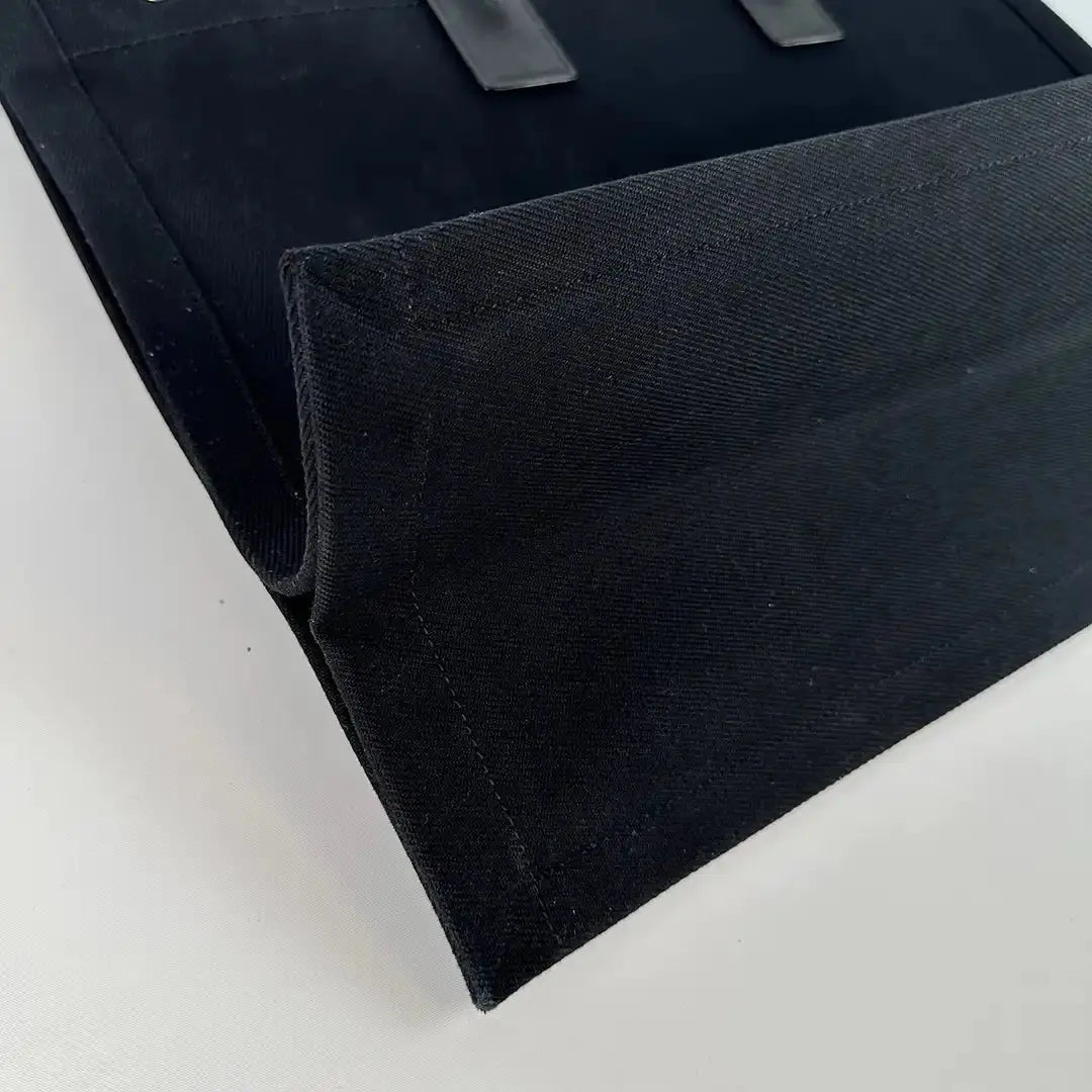 Saint Laurent Large Tote Tasche Rive Gauche schwarz / sehr gut Saint Laurent