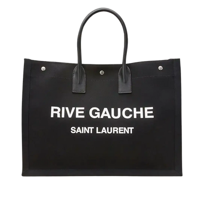 Saint Laurent Large Tote Tasche Rive Gauche schwarz / ungetragen Saint Laurent