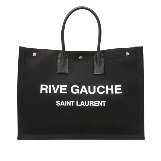 Saint Laurent Large Tote Tasche Rive Gauche schwarz / ungetragen Saint Laurent
