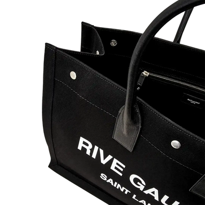 Saint Laurent Large Tote Tasche Rive Gauche schwarz / ungetragen Saint Laurent