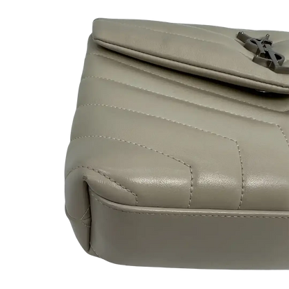 Saint Laurent LouLou Small Tasche beige-grau /gut - Echtheitscheck