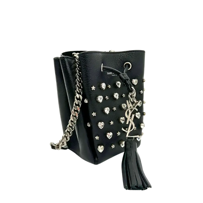Saint Laurent Mini Bucket Bag Crystal limitiert und selten / sehr gut Saint Laurent