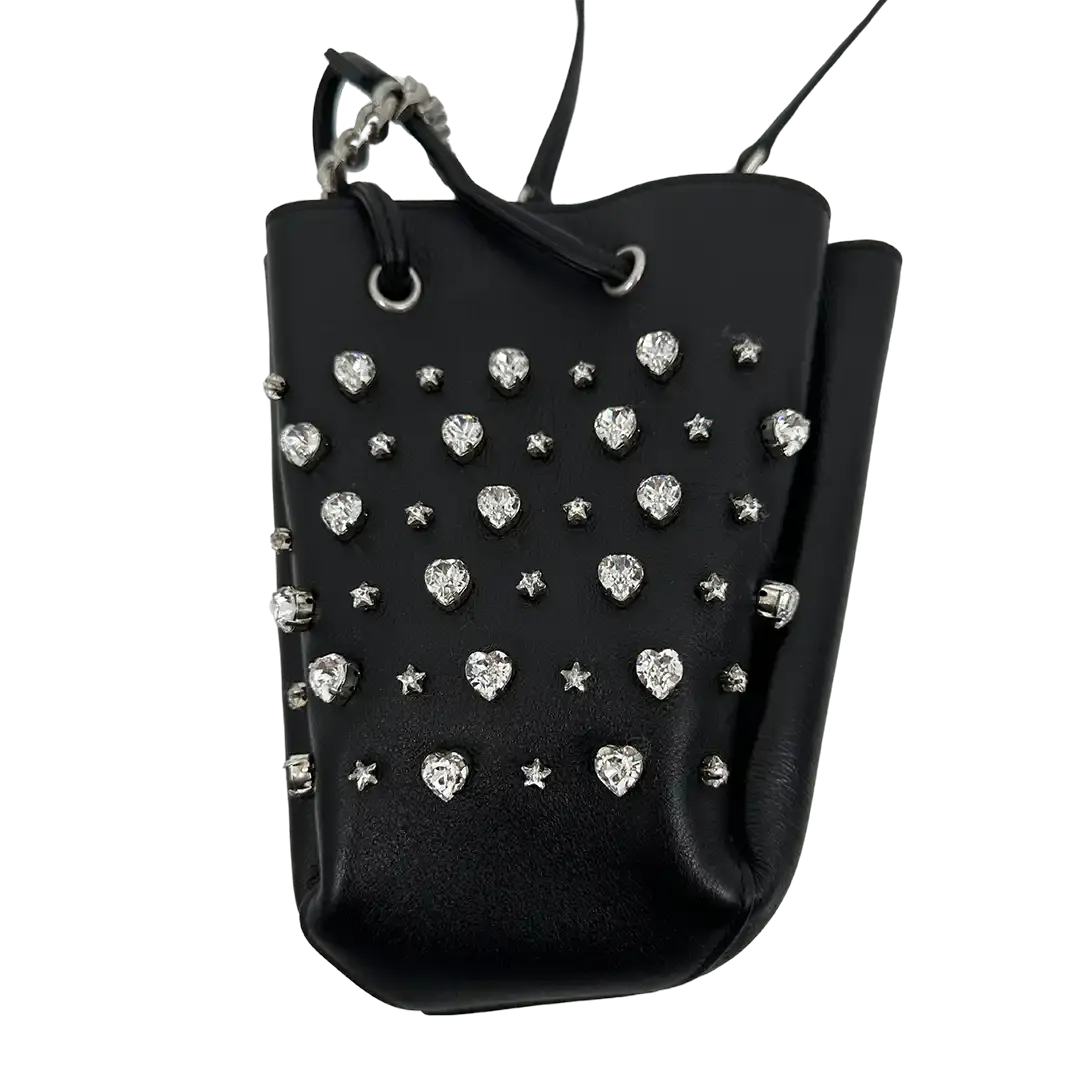 Saint Laurent Mini Bucket Bag Crystal limitiert und selten / sehr gut Saint Laurent