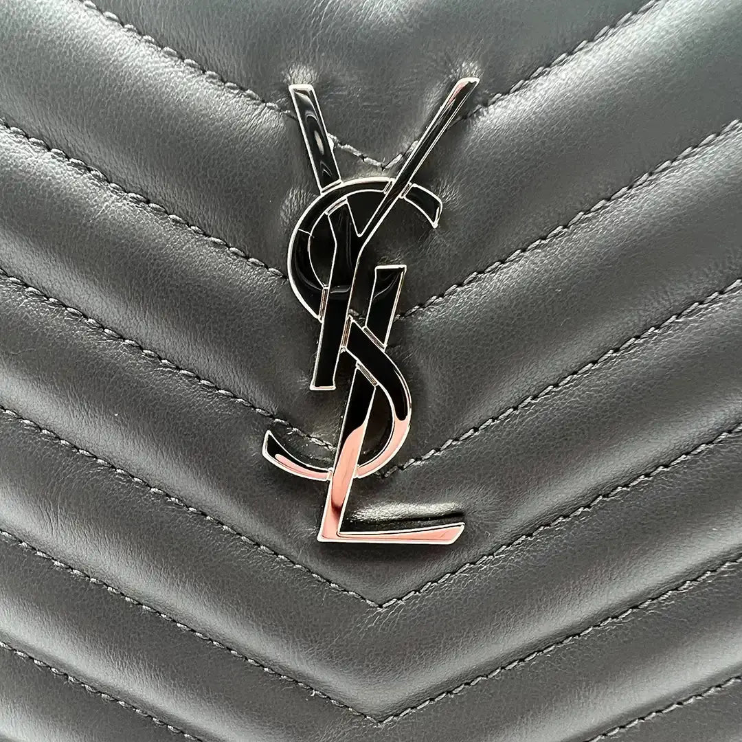 Saint Laurent Pouch New Jolie anthrazit / neu Saint Laurent