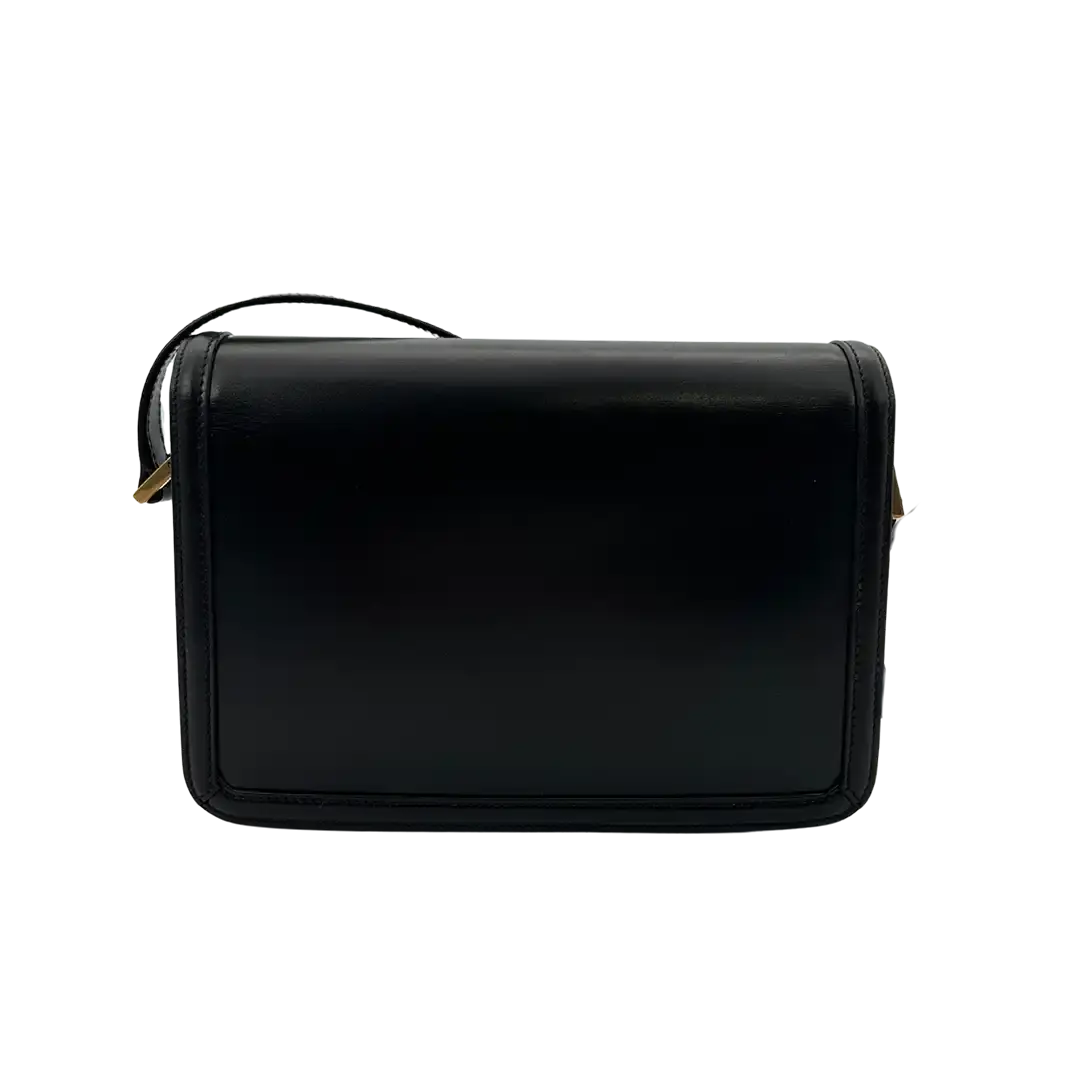 Saint Laurent Solferino Medium schwarz Leder Handtasche / neuwertig Saint Laurent