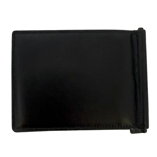 Saint Laurent Tiny Cassandre Brieftasche mit Geldklammer aus mattem Leder Schwarz/ neuwertig Saint Laurent