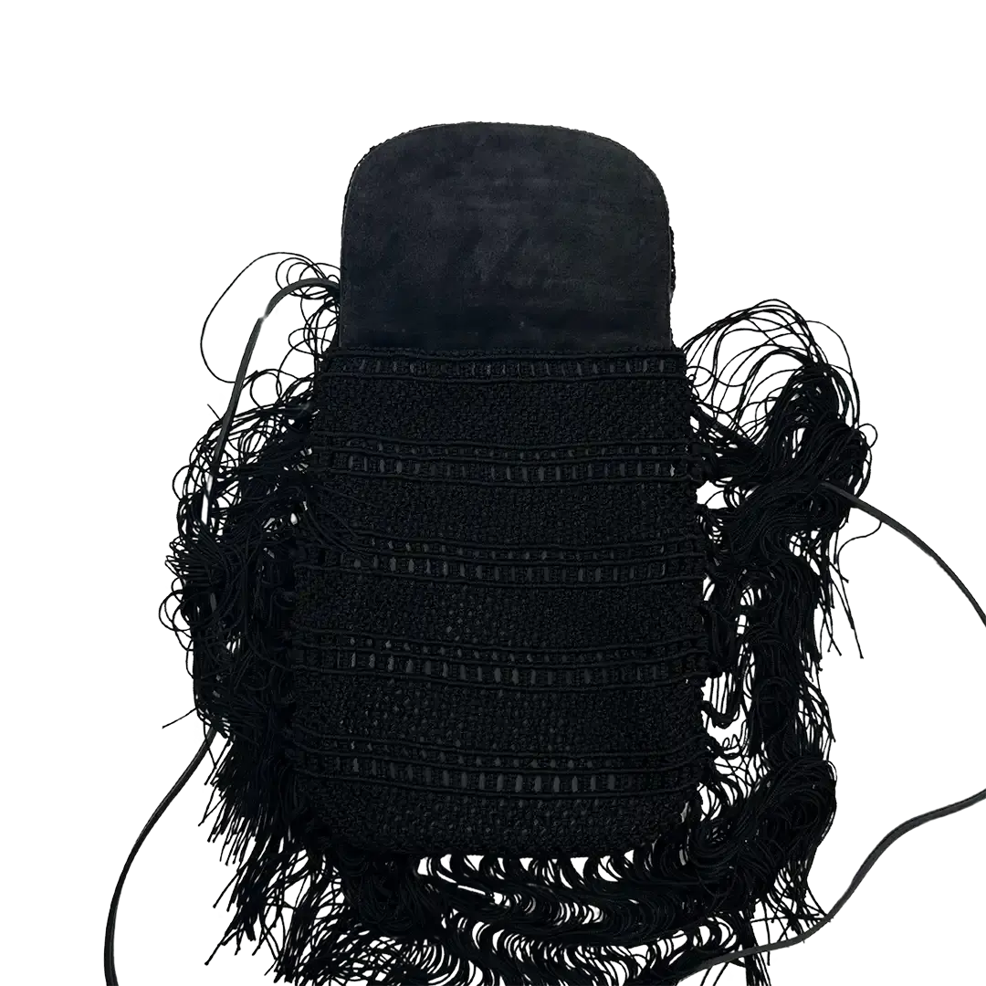 Saint Laurent YSL Anita Small Häkel-Crossybody Tasche / neuwertig Saint Laurent