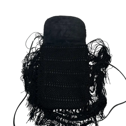 Saint Laurent YSL Anita Small Häkel-Crossybody Tasche / neuwertig Saint Laurent