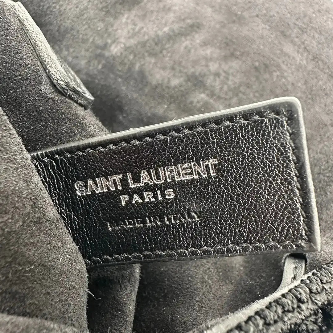 Saint Laurent YSL Anita Small Häkel-Crossybody Tasche / neuwertig Saint Laurent