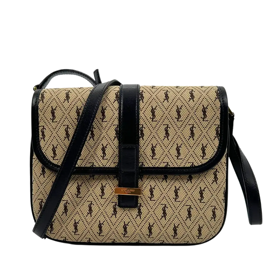 Saint Laurent YSL Canvas Small Le Monogramme Besace Bag Beige / sehr gut Saint Laurent
