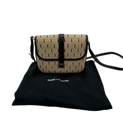 Saint Laurent YSL Canvas Small Le Monogramme Besace Bag Beige / sehr gut Saint Laurent