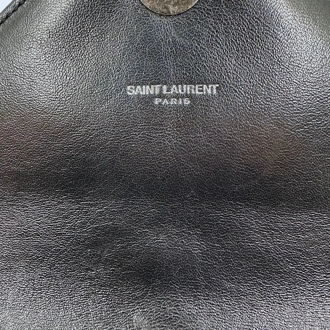 Saint Laurent YSL College Medium Handtasche schwarz Leder / sehr gut Saint Laurent