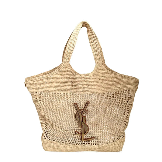 Saint Laurent YSL Icare Maxi Shopper Raffia 2024 / ungetragen Saint Laurent