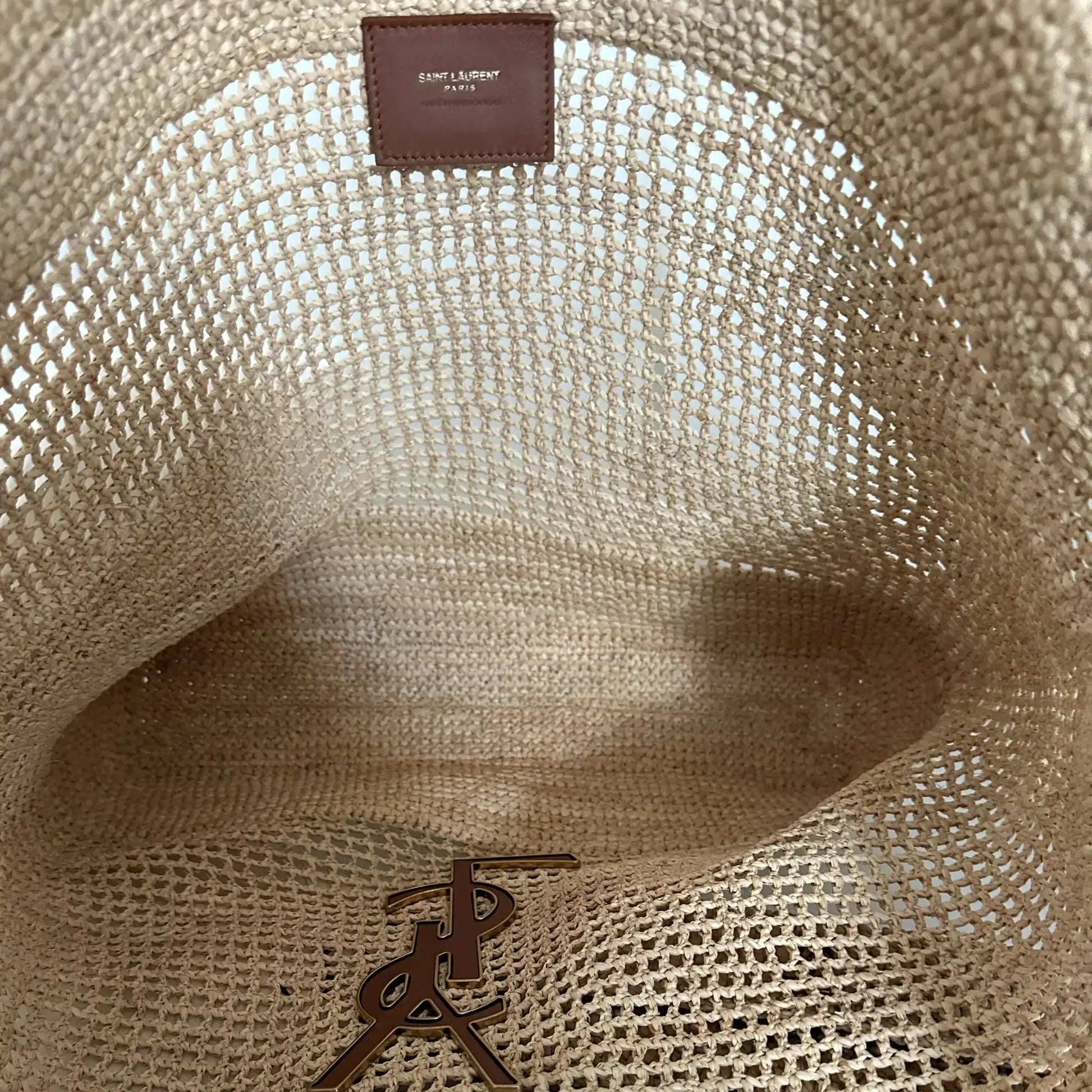 Saint Laurent YSL Icare Maxi Shopper Raffia 2024 / ungetragen Saint Laurent
