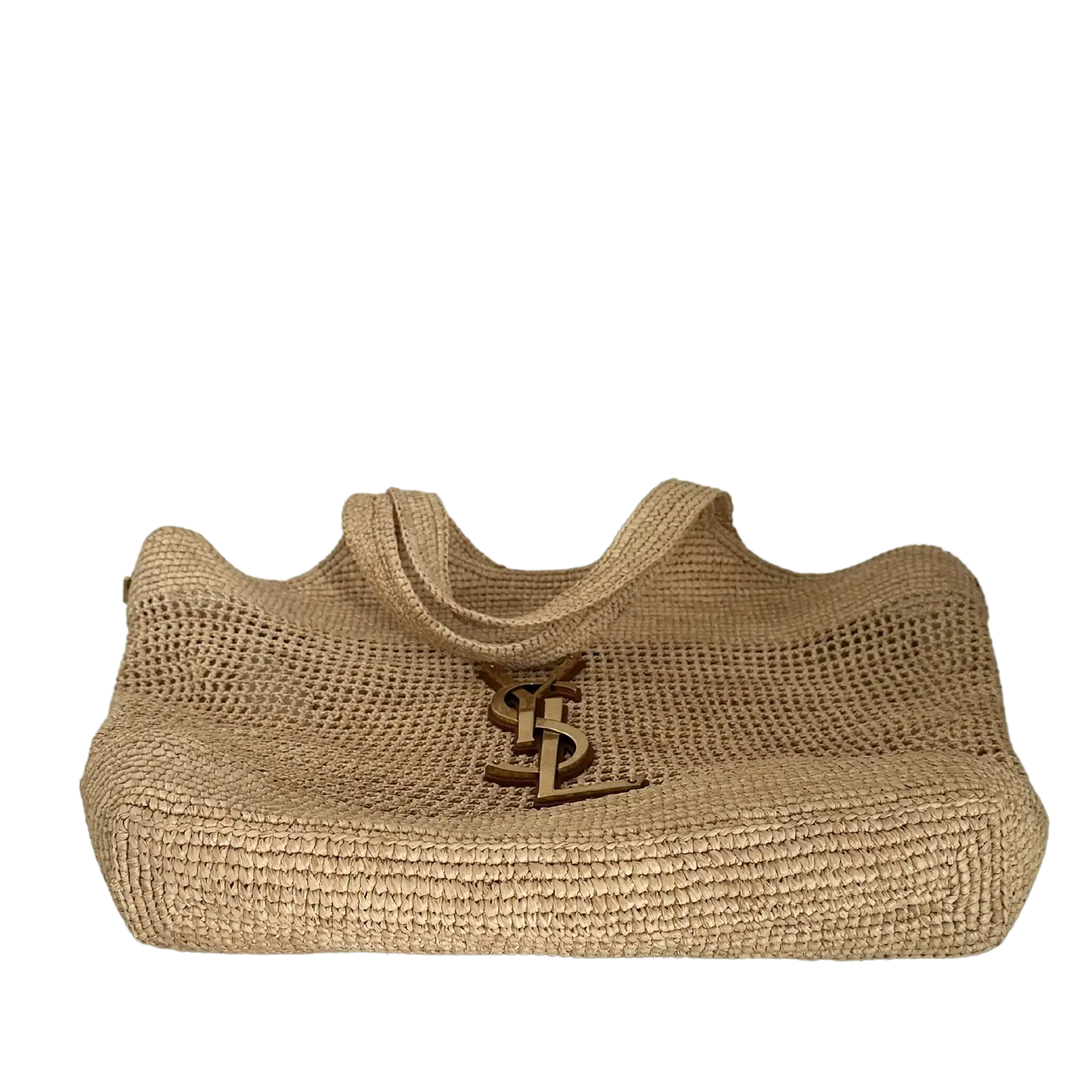 Saint Laurent YSL Icare Maxi Shopper Raffia 2024 / ungetragen Saint Laurent