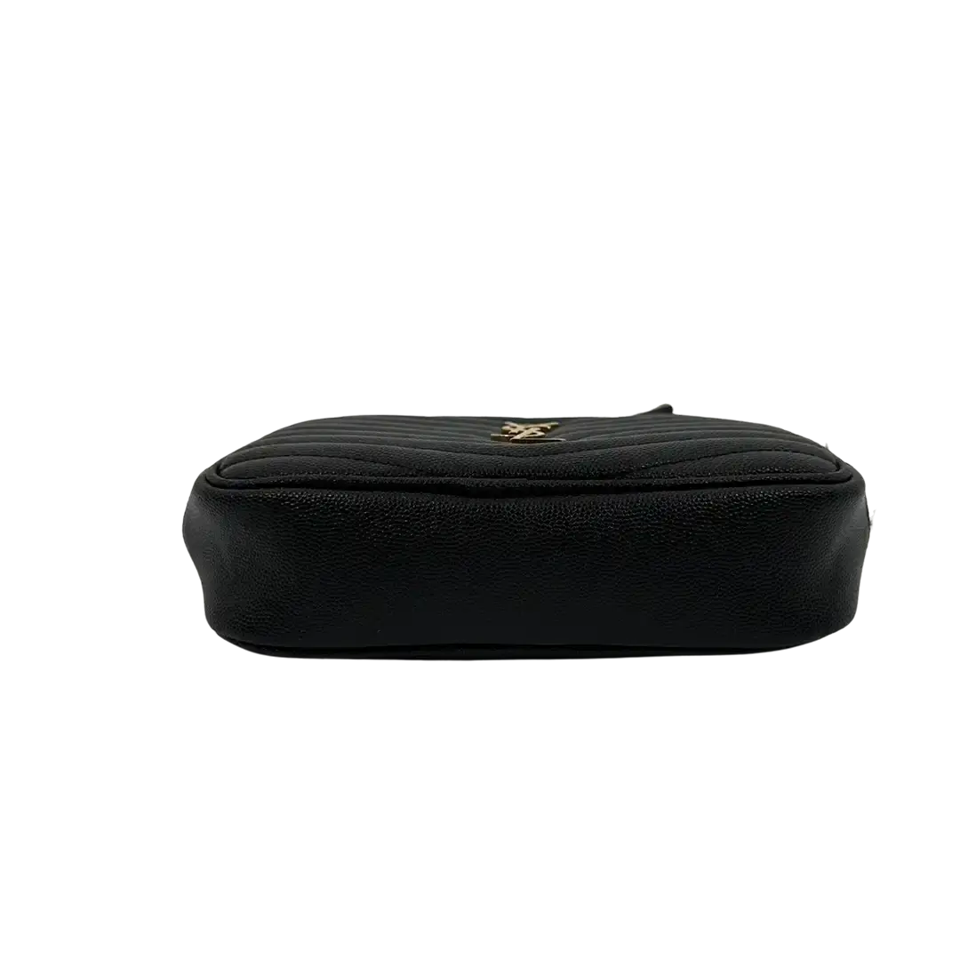 Saint Laurent YSL Lou Camera Bag Leder schwarz / gut Saint Laurent