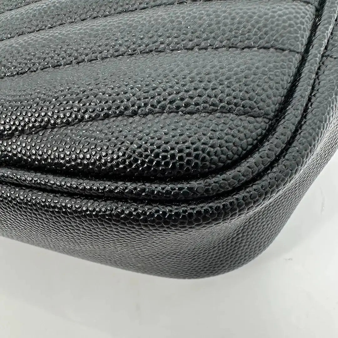 Saint Laurent YSL Lou Camera Bag Leder schwarz / gut Saint Laurent